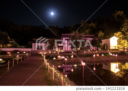 Illuminations at Bihoku Hills National Park in Shobara City, Hiroshima Prefecture Illuminations at Bihoku Hills National Park in Shobara City, Hiroshima Prefecture 141221816