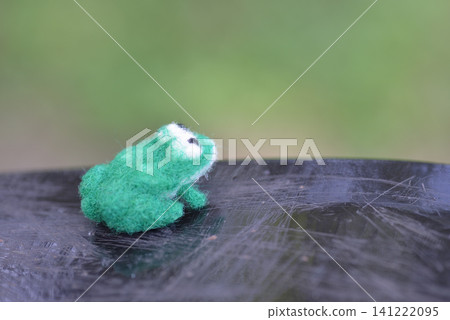 Frog felt doll Frog felt doll 141222095