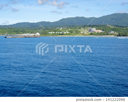 Tokunoshima Island as seen from the sea and river Tokunoshima Island as seen from the sea and river 141222098