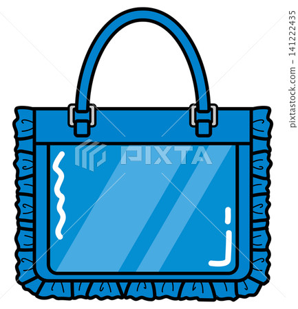 <Fan Activities> Handbag-style Ita-bag (blue) 141222435