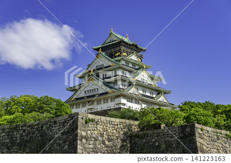 Osaka Castle, Main Tower, Osaka City, Osaka Prefecture Osaka Castle, Main Tower, Osaka City, Osaka Prefecture 141223163
