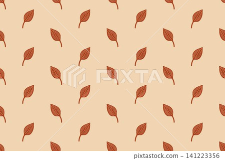 Pattern design with leaf motif Pattern design with leaf motif 141223356
