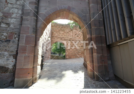 Arch of Nuremberg Castle, Germany Arch of Nuremberg Castle, Germany 141223455