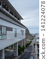 Monorail station on a hill in Okinawa 141224078
