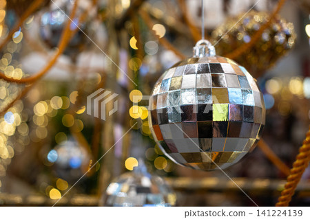Christmas glitter ball ornament Christmas glitter ball ornament 141224139