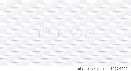 Minimalist white geometric pattern texture background 141224231