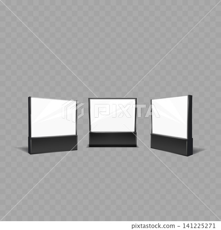 Blank City Light Billboard Poster Mockup Vector Blank City Light Billboard Poster Mockup Vector 141225271
