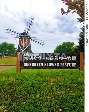 Windmills at Green Flower Farm, Ogo (Gunma Prefecture) Windmills at Green Flower Farm, Ogo (Gunma Prefecture) 141226543