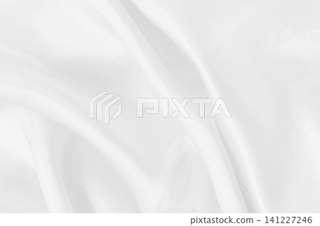 White fabric texture for background and design, beautiful pattern of silk or linen. White fabric texture for background and design, beautiful pattern of silk or linen. 141227246