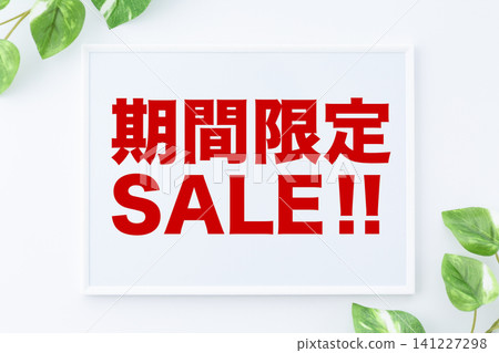 Limited-time sale message board Limited-time sale message board 141227298