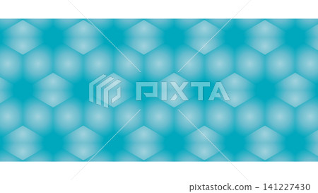 Hexagonal honeycomb pattern, cyan gradient, 3D geometry | Transparent background Hexagonal honeycomb pattern, cyan gradient, 3D geometry | Transparent background 141227430