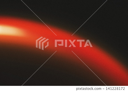 Sleek minimalist red and orange light streak over dark background with smooth gradient glow Sleek minimalist red and orange light streak over dark background with smooth gradient glow 141228172