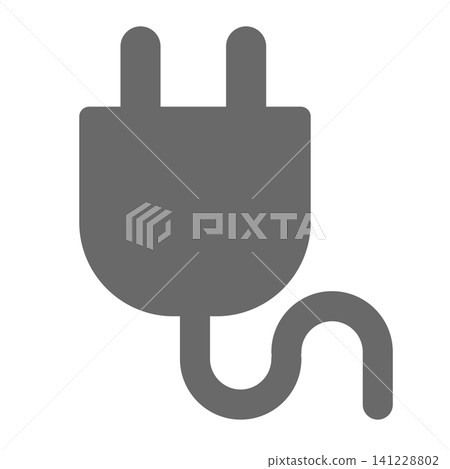 向量插座、電源插座、圖標 向量插座、電源插座、圖標 141228802