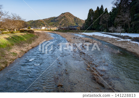 Hikita River next to Urinuma Shrine, Kawaramachi, Tottori City, Tottori Prefecture Hikita River next to Urinuma Shrine, Kawaramachi, Tottori City, Tottori Prefecture 141228813