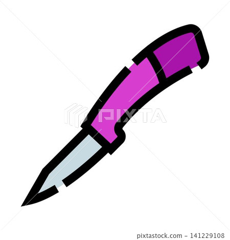 Surgical scalpel with purple handle cutting tool Surgical scalpel with purple handle cutting tool 141229108