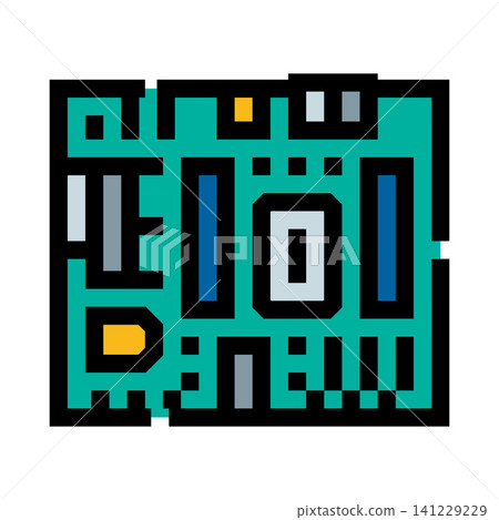 Motherboard circuit board electronic component computing hardware 141229229