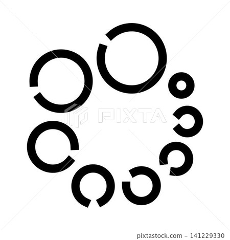 Landolt c eye chart vision testing symbol Landolt c eye chart vision testing symbol 141229330