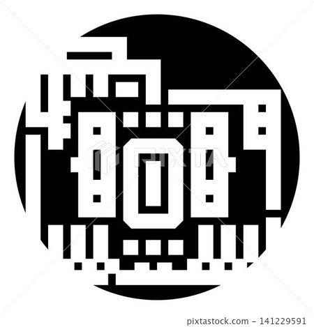 Electronic music rhythm composer machine icon concept Electronic music rhythm composer machine icon concept 141229591