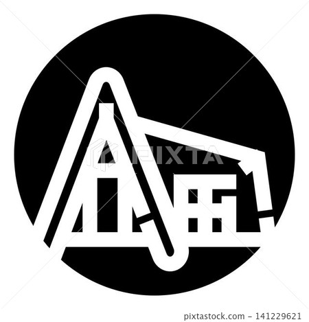 Minimalist house abstract logo design concept Minimalist house abstract logo design concept 141229621
