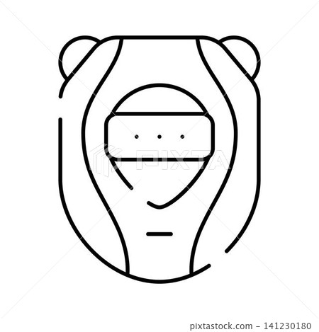 Virtual reality headset icon for metaverse gaming Virtual reality headset icon for metaverse gaming 141230180