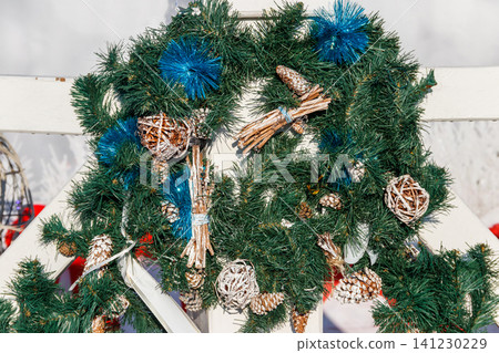 Beautiful decorations for Christmas and New Year holidays Beautiful decorations for Christmas and New Year holidays 141230229