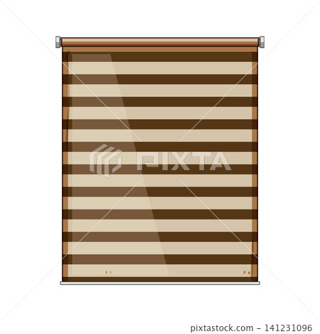 Roller blind creating shade and privacy for home interior Roller blind creating shade and privacy for home interior 141231096
