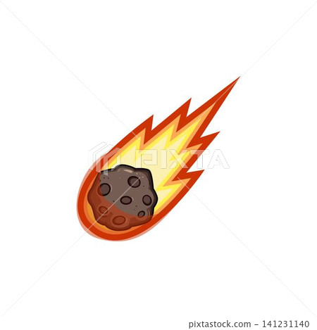 Meteoroid entering atmosphere with fiery trail Meteoroid entering atmosphere with fiery trail 141231140