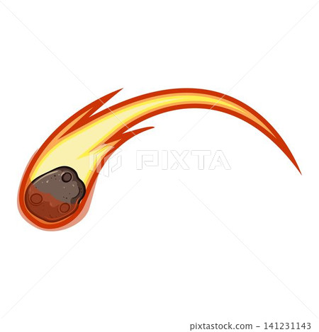 Meteoroid entering atmosphere leaving fiery trail Meteoroid entering atmosphere leaving fiery trail 141231143