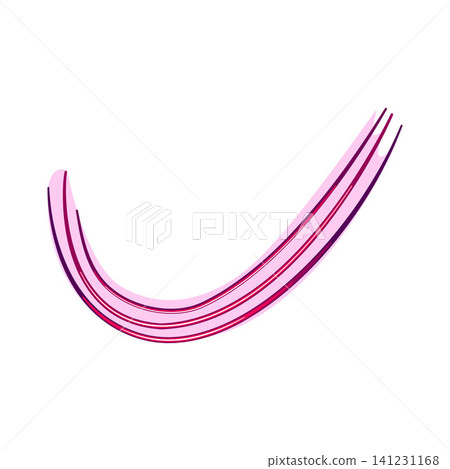 Pink check mark drawing success and approval concept Pink check mark drawing success and approval concept 141231168