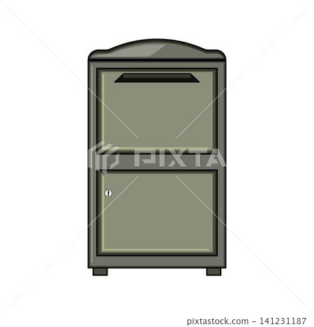 Package locker box for receiving secure deliveries Package locker box for receiving secure deliveries 141231187