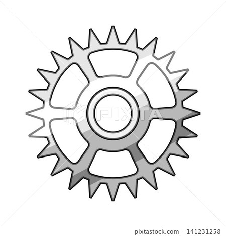 Cogwheel mechanism working together system concept 141231258