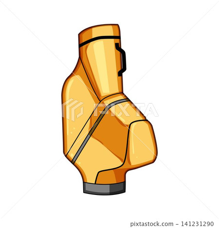 Golf bag standing ready for a game Golf bag standing ready for a game 141231290