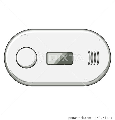Carbon monoxide safety detector protecting home environment 141231484