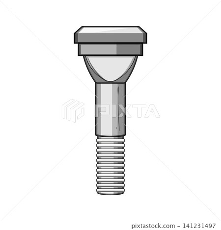 Carriage bolt fastening hardware for industrial applications 141231497