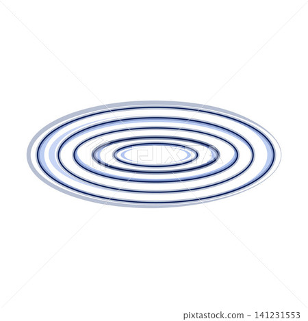 Abstract ripple rings creating concentric oval shape background Abstract ripple rings creating concentric oval shape background 141231553