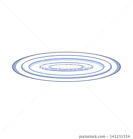 Abstract water ripple rings spreading on surface Abstract water ripple rings spreading on surface 141231554