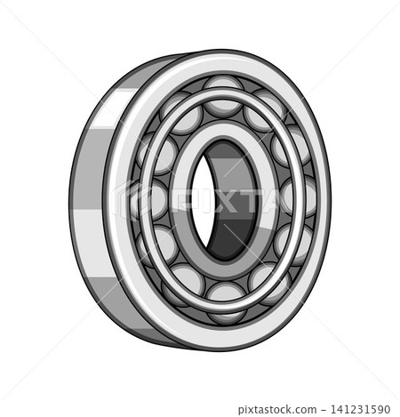 Ball bearing engineering component for friction reduction Ball bearing engineering component for friction reduction 141231590