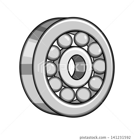 Ball bearing as mechanical component for industrial use Ball bearing as mechanical component for industrial use 141231592