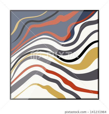 Fluid abstract marble texture with wavy lines Fluid abstract marble texture with wavy lines 141231964