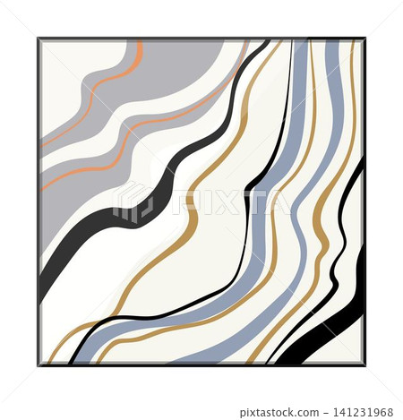 Abstract marble texture fluid waves pattern illustration Abstract marble texture fluid waves pattern illustration 141231968