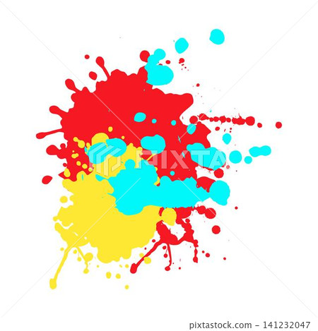 Colorful ink splash explosion creating abstract background Colorful ink splash explosion creating abstract background 141232047