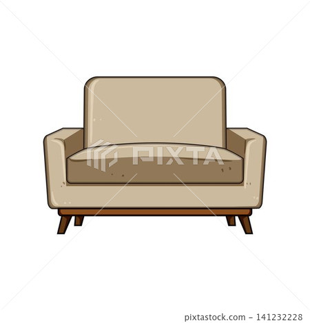 Elegant armchair providing comfortable seating and relaxation Elegant armchair providing comfortable seating and relaxation 141232228