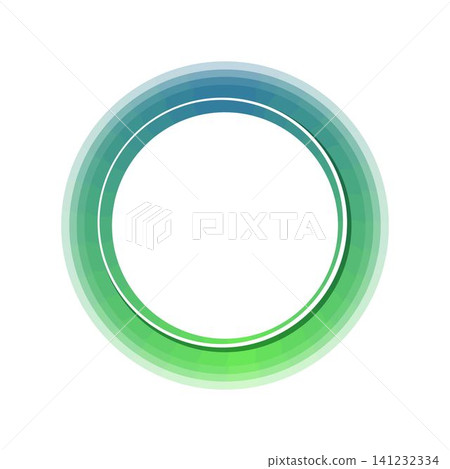 Gradient color circle ring abstract branding concept Gradient color circle ring abstract branding concept 141232334