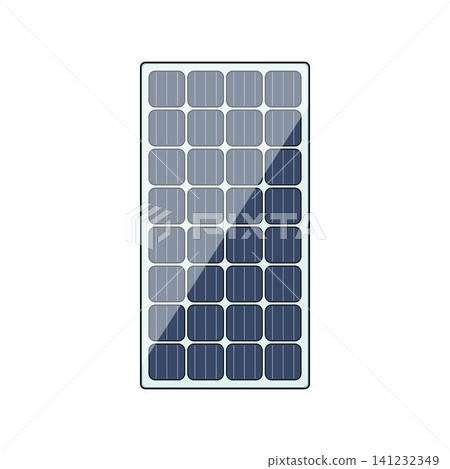 Solar panel generating clean renewable energy Solar panel generating clean renewable energy 141232349