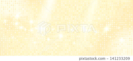 Festive party gradient background with glitter sequin row of starry sparkle. Beige and champagne glam wall with gold beams. Shimmering vector party backdrop on warm gradient glow for dance poster Festive party gradient background with glitter sequin row of starry sparkle. Beige and champagne glam wall with gold beams. Shimmering vector party backdrop on warm gradient glow for dance poster 141233209