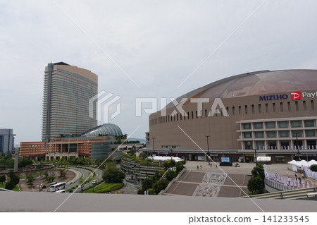 Mizuho PayPay Dome Fukuoka and Seahawk 141233545