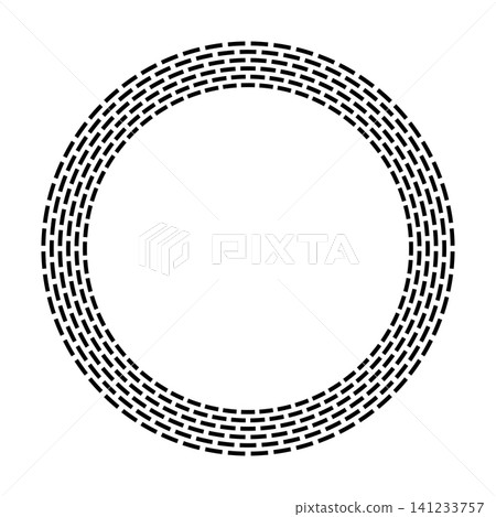 Radial Circle Pattern for Round Frame. Radial Circle Pattern for Round Frame. 141233757