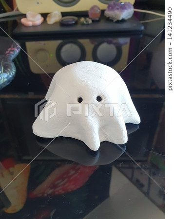 Handmade ghost candle holder 141234490