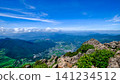Summer scenery from Mt. Yufu and other mountains 141234512