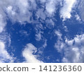 湛藍的天空和立體的白雲，清新怡人。非常適合當背景或留白，展現美好的夏日風情。 141236360